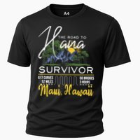 Maui Hawaii Road To Hana Survivor 617 Curves Cooling Performance Crew T-Shirt