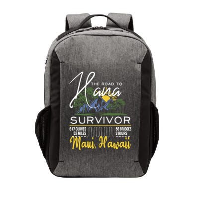 Maui Hawaii Road To Hana Survivor 617 Curves Vector Backpack