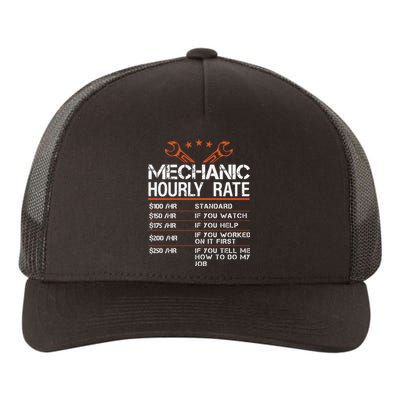 Mechanic Hourly Rate Yupoong Adult 5-Panel Trucker Hat