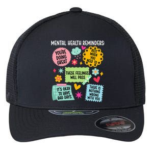 Mental Health Reminders Mental Health Awareness Month Flexfit Unipanel Trucker Cap