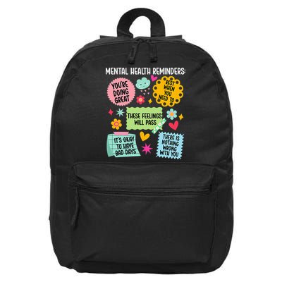 Mental Health Reminders Mental Health Awareness Month 16 in Basic Backpack