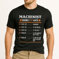 Machinist Hourly Rate Machining Performance Shirt
