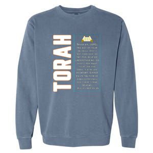 Messianic Hebrew Roots Torah Observant Garment-Dyed Sweatshirt