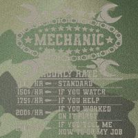 Mechanic Hourly Rate Saying Retro Car Guy Funny Mechanic Legacy Tie Dye Trucker Hat