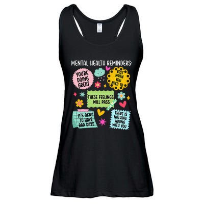 Mental Health Reminders Mental Health Awareness Month Ladies Essential Flowy Tank