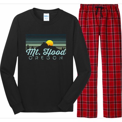 Mt. Hood Retro Clothes & Gear Mt. Hood Souvenir Long Sleeve Pajama Set