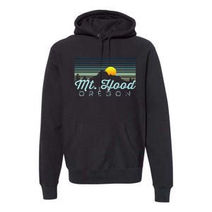 Mt. Hood Retro Clothes & Gear Mt. Hood Souvenir Premium Hoodie