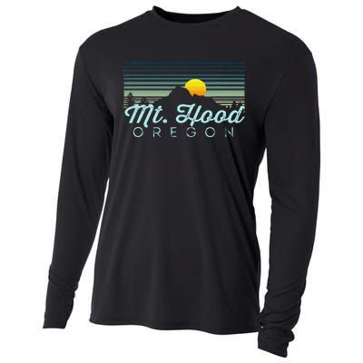 Mt. Hood Retro Clothes & Gear Mt. Hood Souvenir Cooling Performance Long Sleeve Crew