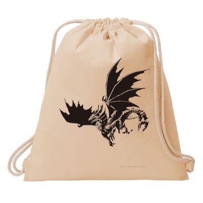 MONSTER HUNTER RISE：SUNBREAK Malzeno illustration Drawstring Bag