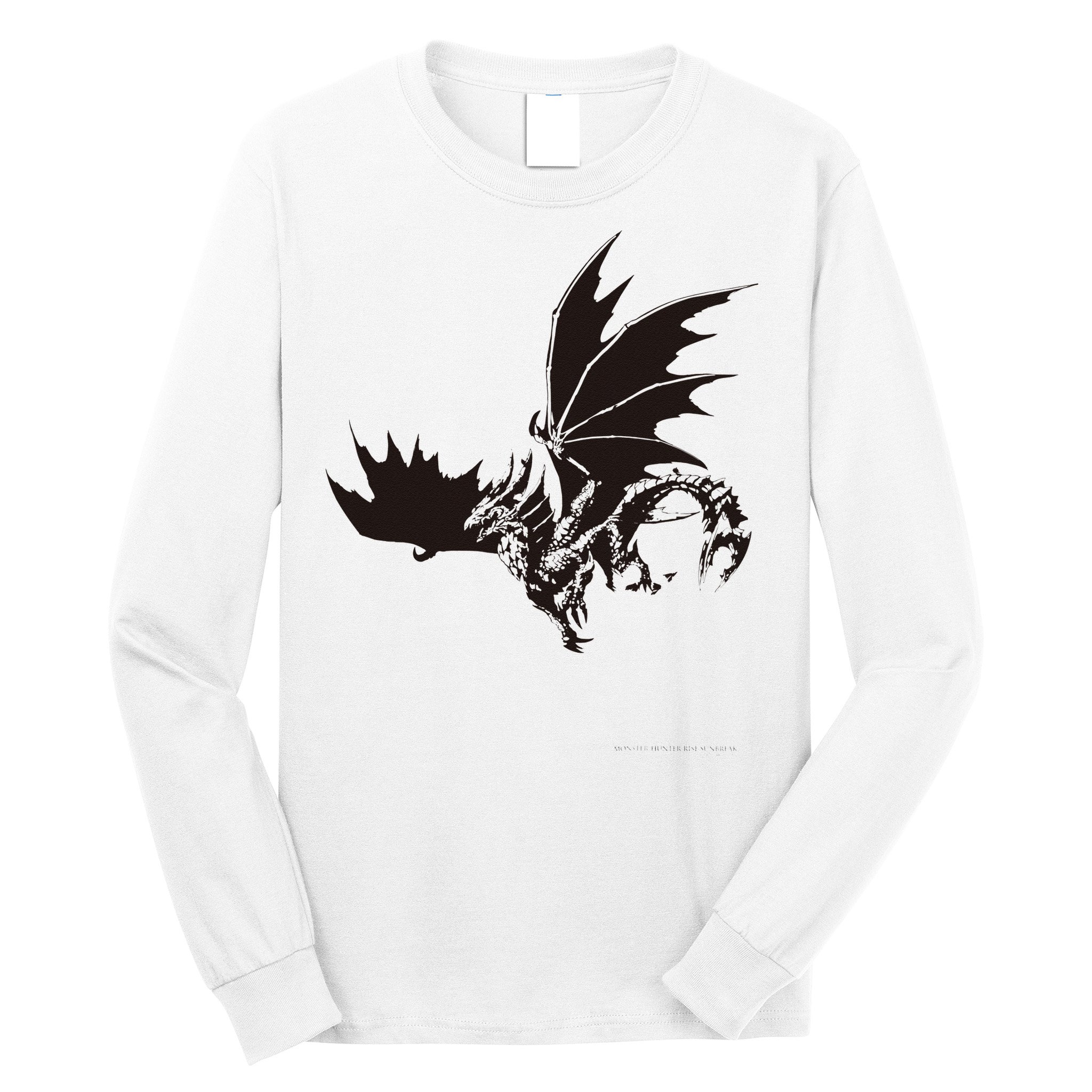 MONSTER HUNTER RISE：SUNBREAK Malzeno illustration Long Sleeve Shirt