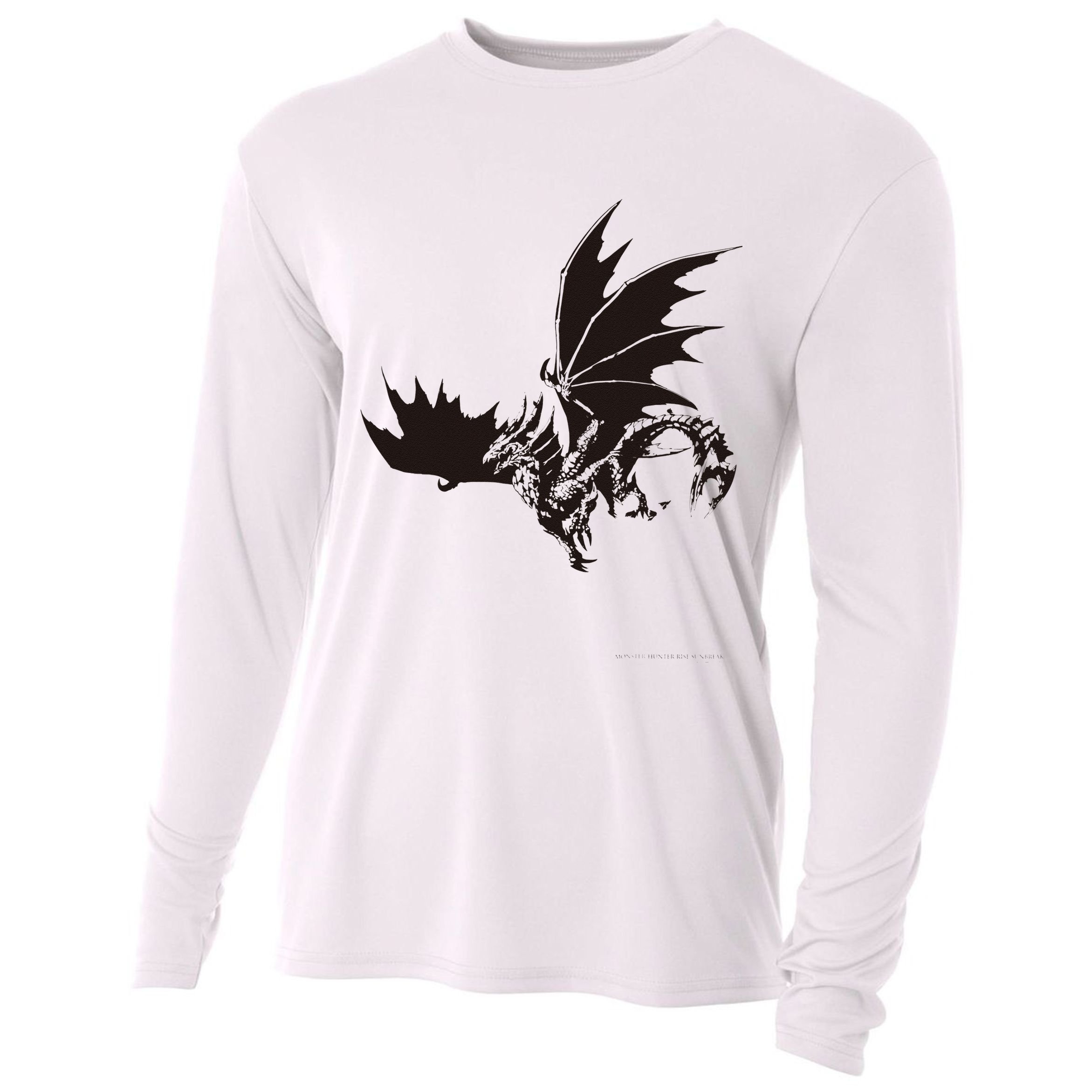 MONSTER HUNTER RISE：SUNBREAK Malzeno illustration Cooling Performance Long Sleeve Crew