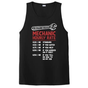 Mechanic Hourly Rate Funny Car Motorcycle Labor Gift Meaningful Gift PosiCharge Competitor Tank