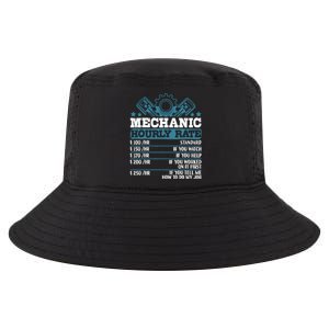 Mechanic Hourly Rate | Auto Mechanic Gifts Cool Comfort Performance Bucket Hat