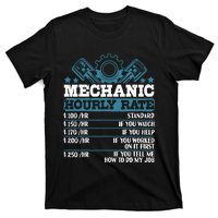 Mechanic Hourly Rate | Auto Mechanic Gifts T-Shirt