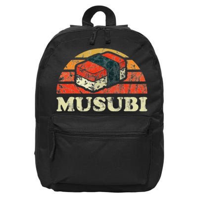 Musubi Hawaii Retro Style 16 in Basic Backpack