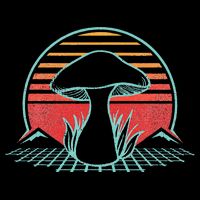 Mushroom Hunter Retro 80s Style Fungi Mycology Lover Gift T-Shirt