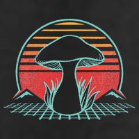Mushroom Hunter Retro 80s Style Fungi Mycology Lover Gift Hat