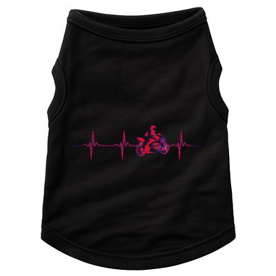 Motorcycle Heartbeat Sportbike Crotch Rocket Doggie Tank