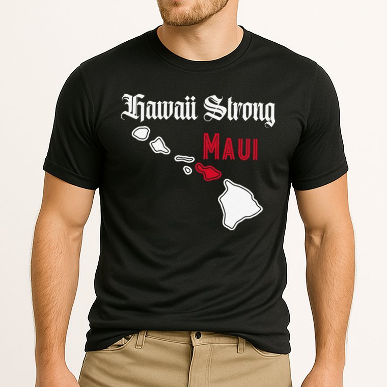 Maui Hawaii Strong Hawaii Cooling Performance Crew T-Shirt