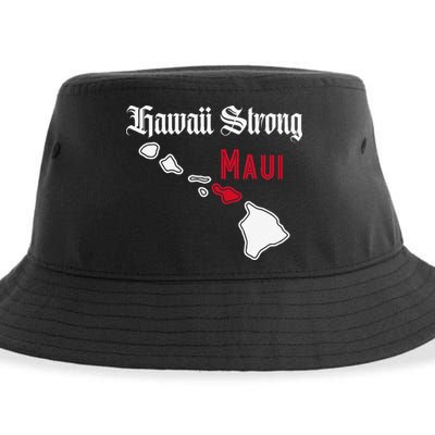 Maui Hawaii Strong Hawaii Sustainable Bucket Hat