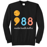 Mental Health Semicolon 98 Depression Awareness Tall Sweatshirt