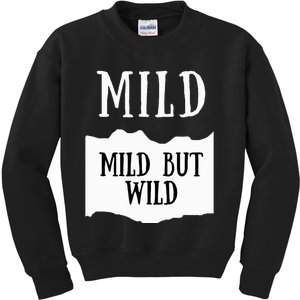 Mild Hot Sauce Packet Group Costume Kids Sweatshirt