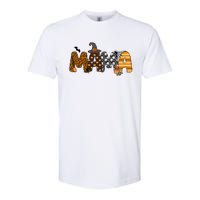 Mama Halloween Spooky Season Family Matching Softstyle CVC T-Shirt