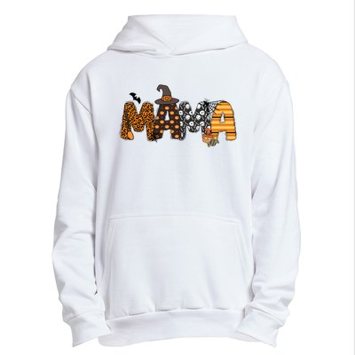 Mama Halloween Spooky Season Family Matching Urban Pullover Hoodie