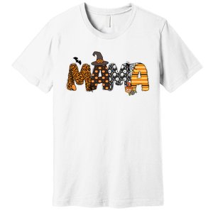 Mama Halloween Spooky Season Family Matching Premium T-Shirt