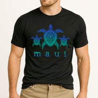 Maui Hawaii Sea Turtles Hawaiian Scuba Diving Souvenir Cooling Performance Crew T-Shirt