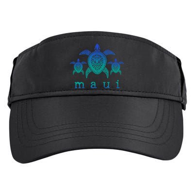Maui Hawaii Sea Turtles Hawaiian Scuba Diving Souvenir Adult Drive Performance Visor