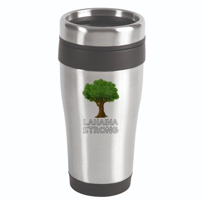 Maui Hawaii Strong Maui Wildfire Lahaina Survivor 16oz Travel Tumbler