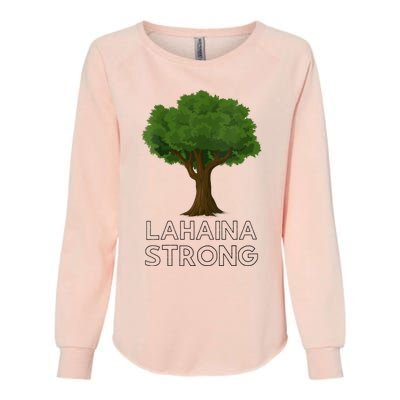 Maui Hawaii Strong Maui Wildfire Lahaina Survivor Womens California Wash Sweatshirt