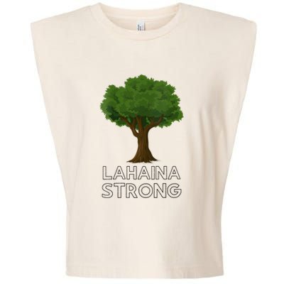 Maui Hawaii Strong Maui Wildfire Lahaina Survivor Garment-Dyed Women's Muscle Tee