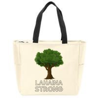 Maui Hawaii Strong Maui Wildfire Lahaina Survivor Zip Tote Bag