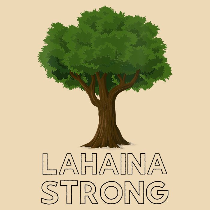Maui Hawaii Strong Maui Wildfire Lahaina Survivor Zip Tote Bag