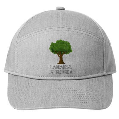Maui Hawaii Strong Maui Wildfire Lahaina Survivor 7-Panel Snapback Hat