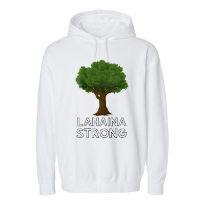 Maui Hawaii Strong Maui Wildfire Lahaina Survivor Garment-Dyed Fleece Hoodie