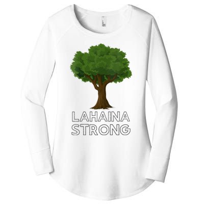 Maui Hawaii Strong Maui Wildfire Lahaina Survivor Women's Perfect Tri Tunic Long Sleeve Shirt