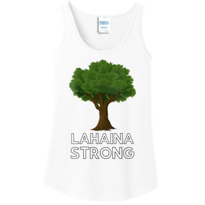 Maui Hawaii Strong Maui Wildfire Lahaina Survivor Ladies Essential Tank