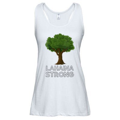 Maui Hawaii Strong Maui Wildfire Lahaina Survivor Ladies Essential Flowy Tank