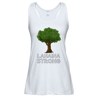 Maui Hawaii Strong Maui Wildfire Lahaina Survivor Ladies Essential Flowy Tank