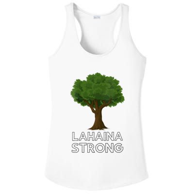 Maui Hawaii Strong Maui Wildfire Lahaina Survivor Ladies PosiCharge Competitor Racerback Tank