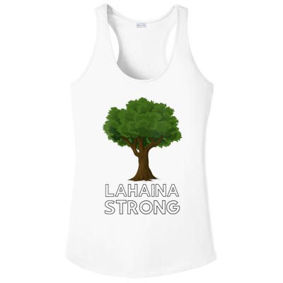 Maui Hawaii Strong Maui Wildfire Lahaina Survivor Ladies PosiCharge Competitor Racerback Tank