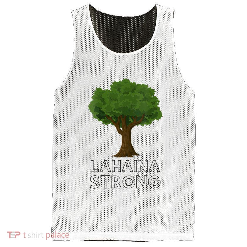 Maui Hawaii Strong Maui Wildfire Lahaina Survivor Mesh Reversible Basketball Jersey Tank