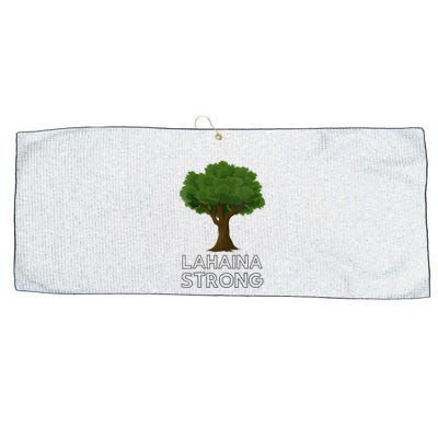 Maui Hawaii Strong Maui Wildfire Lahaina Survivor Large Microfiber Waffle Golf Towel