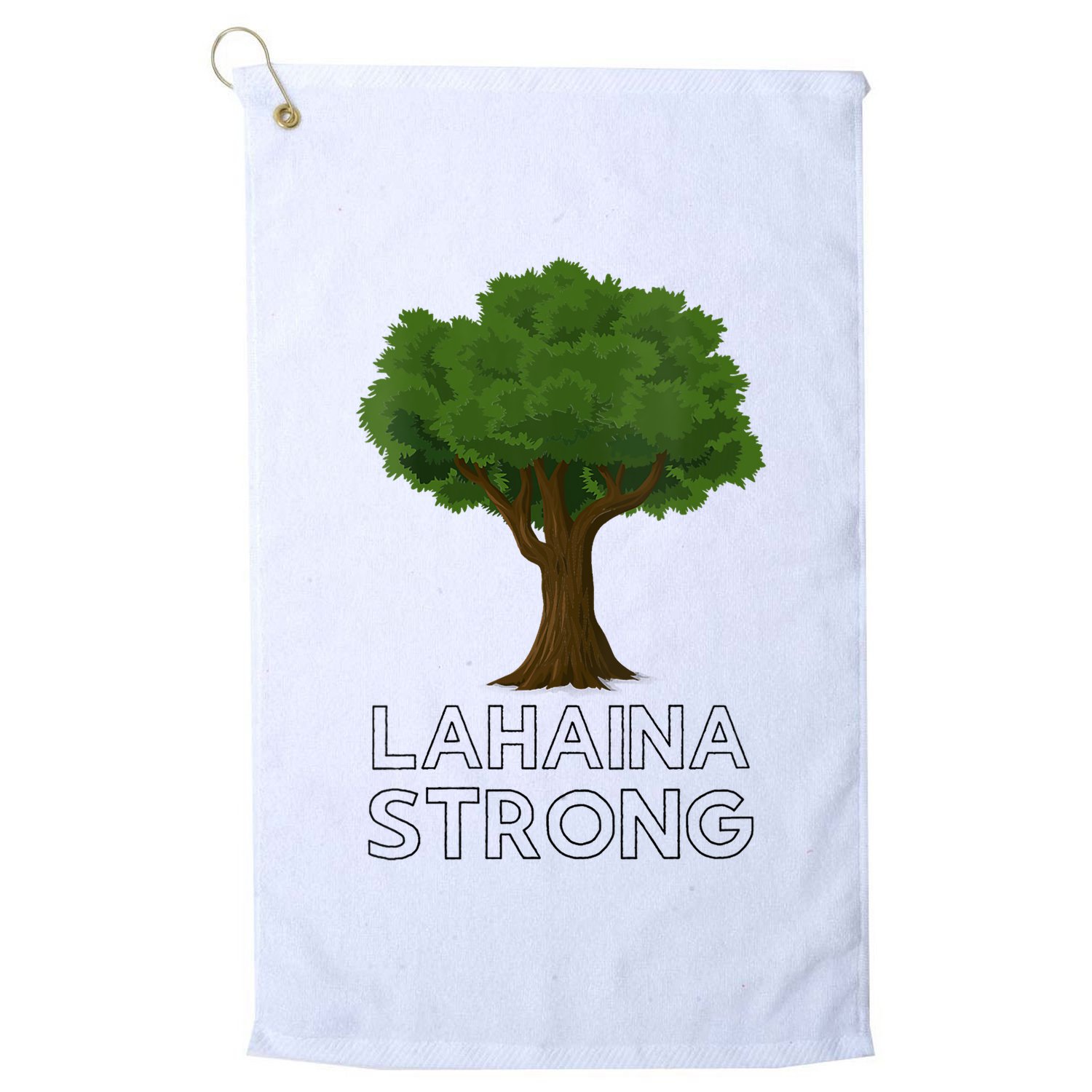 Maui Hawaii Strong Maui Wildfire Lahaina Survivor Golf Towel