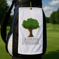 Maui Hawaii Strong Maui Wildfire Lahaina Survivor Golf Towel