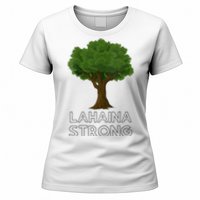 Maui Hawaii Strong Maui Wildfire Lahaina Survivor Women's T-Shirt