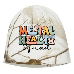 Mental Health Squad Brain Illness Mental Health Awareness Kati - Camo Knit Beanie